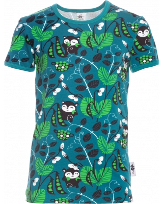 KAIKU t-shirt, Peas, petrol - green