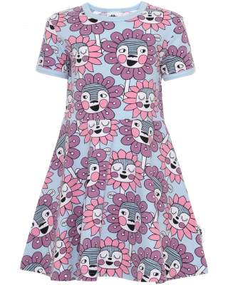 SANI dress, Bloomnation, light blue - light pink - lilac