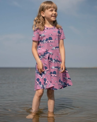 SANI dress, Archipelago, lilac - light pink - blueberry