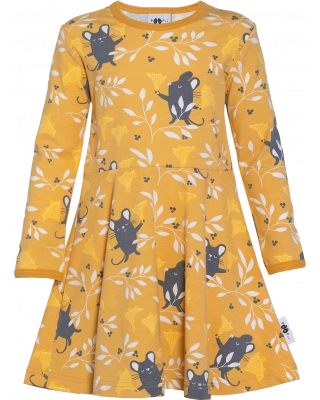 SINNA dress, Chanterelle, ochre - sun