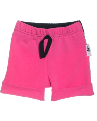 TUOMI shorts, pink - svart