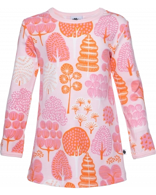 VIENO tunic, Park, soft pink - light pink - orange