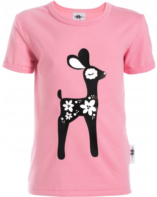 VISA t-shirt, Bambi, ljusröd