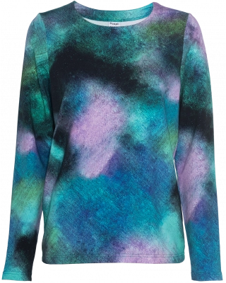 LOUNA sweatshirt, Space, turquoise