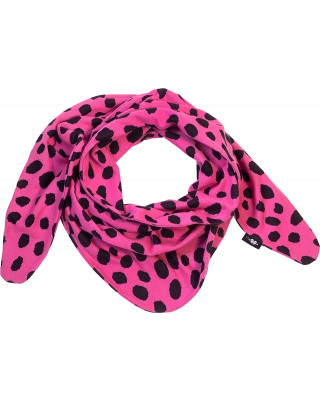 HALSDUK  jacquard, Cheetah dots, pink