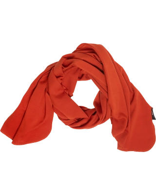 SCARF merino wool, rust