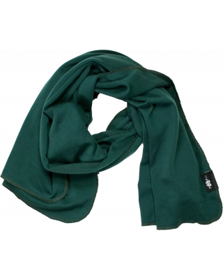 SCARF merino wool, dark green