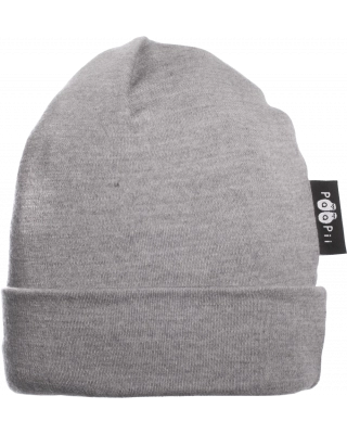 BEANIE merino wool, grey