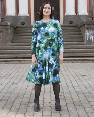 AMALIA dress, Dawn, green