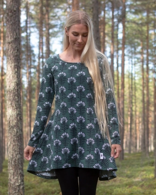 HEIJA tunic, Taiga, dark green