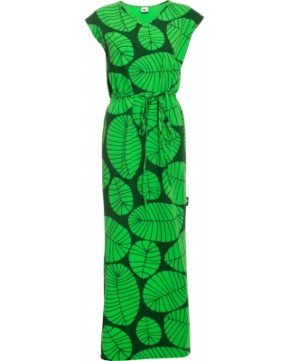 IIRIS dress, Banana leaf, green - dark green