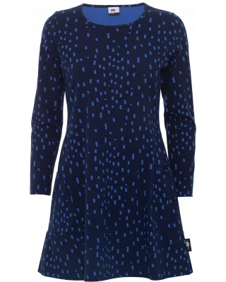 KANNEL tunic, Rain, storm - blue