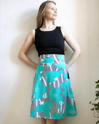 PISARA skirt, Buttercup, turquoise