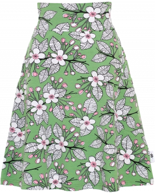 PISARA skirt, Apple garden, forest - light pink