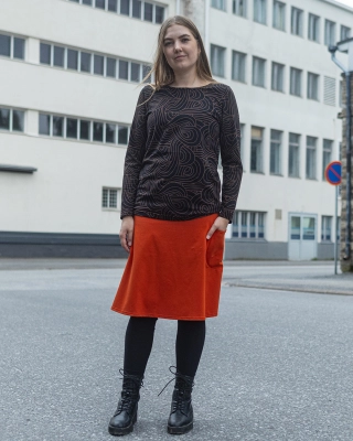 PISARA skirt, rust