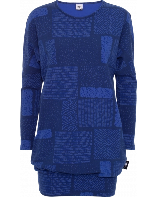 POLKU tunic, Sarka, blue - bluberry