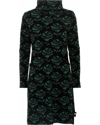 ROUTA dress, Rose, dark green - black