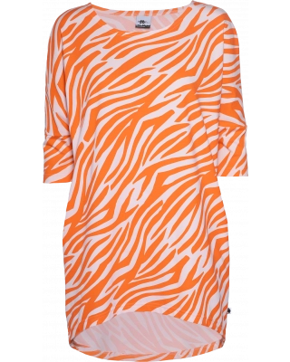 SADE tröja, Zebra, rosa - orange