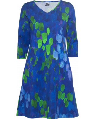 SAIMA dress, Layers, blue