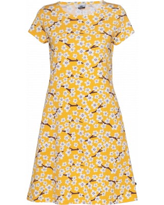 SOINTU dress, Cherry blossom, sun - beetroot