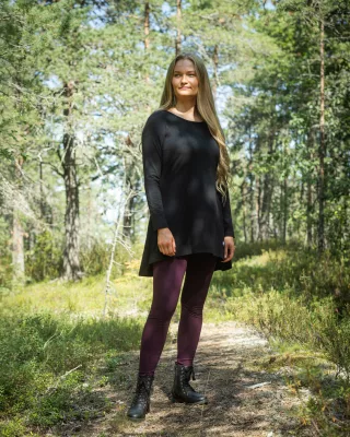 SORJA leggings, plommon
