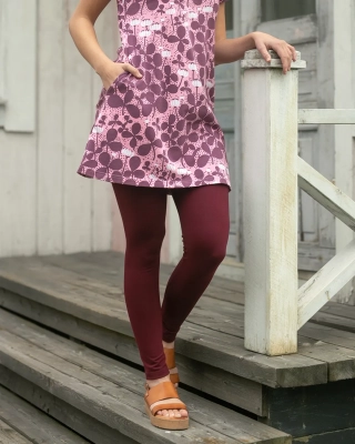 SORJA leggings, beetroot