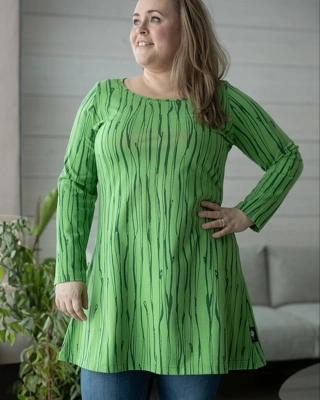 SUMU tunic, Willow, forest -  dark green