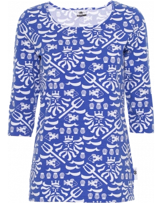 USVA top, Ahti, blue