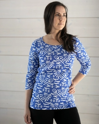 USVA shirt, Ahti, blue