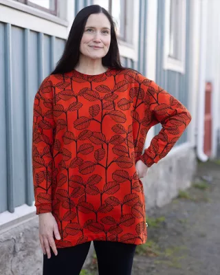 VERNA sweatshirt, Alder, rust