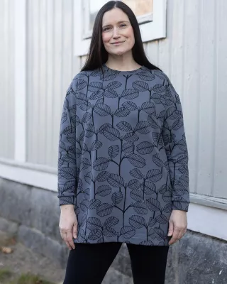 VERNA collegetröja, Alder, mörk grå