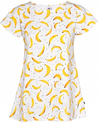 VUONO T- shirt, Bananas, white - sun