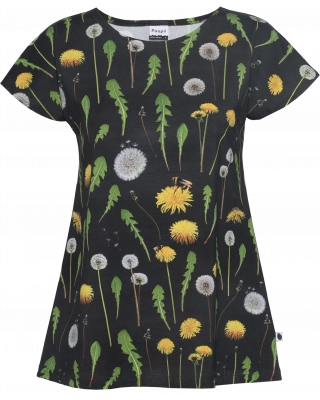 VUONO T- shirt, Dandelions, black