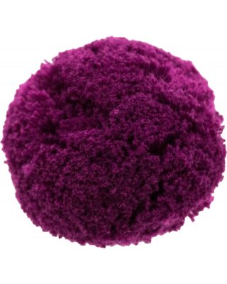 Cotton pom pom 7cm, purple