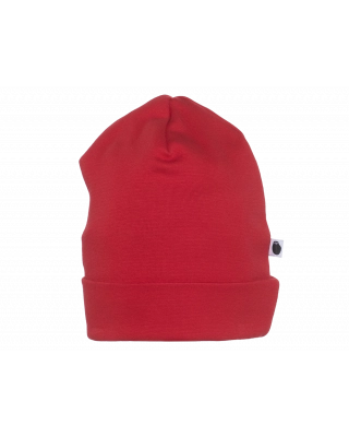 COTTON BEANIE, red