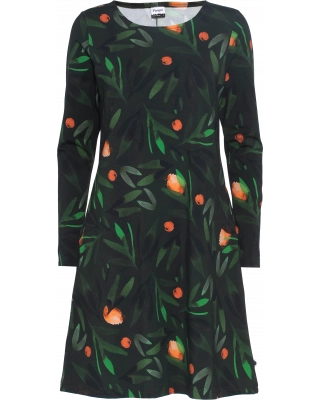 SINI dress, Natural force, dark green