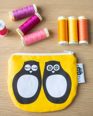 POUCH, Owls, sun