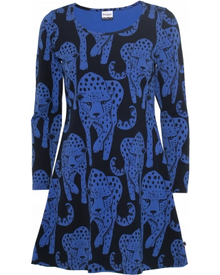 SUMU tunic, Cheetah, blue - black