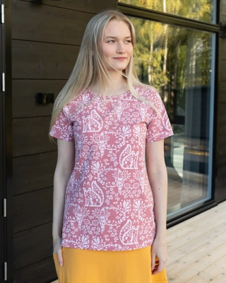 TUULI T- shirt, Mielikki, soft pink