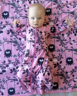 SLEEP SACK, Siiri in the Swing, light pink