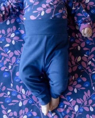 BABY LEGGINGS, blueberry