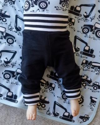 BABY SISU pants, black