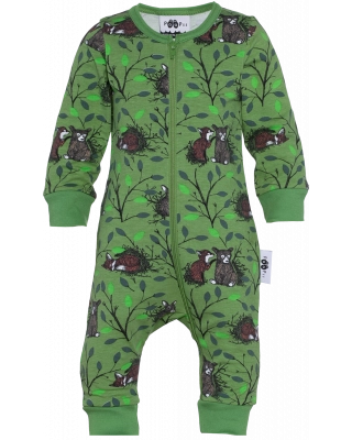 LULLA jumpsuit, Morning, forest - green