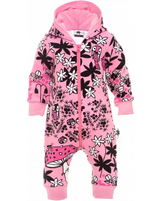 RIEMU jumpsuit, Mosspath, ljusröd - pink