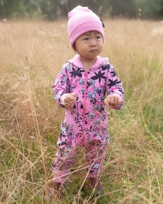 RIEMU jumpsuit, Mosspath, ljusröd - pink