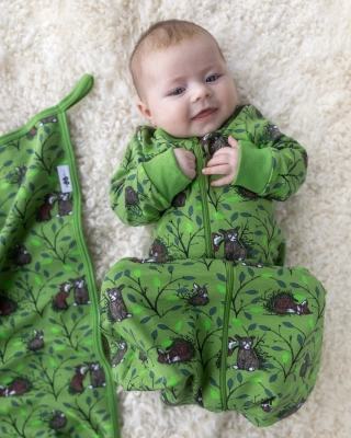 SLEEP SACK, Morning, forest - green