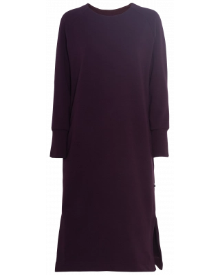 YLVA sweatshirtdress, plum