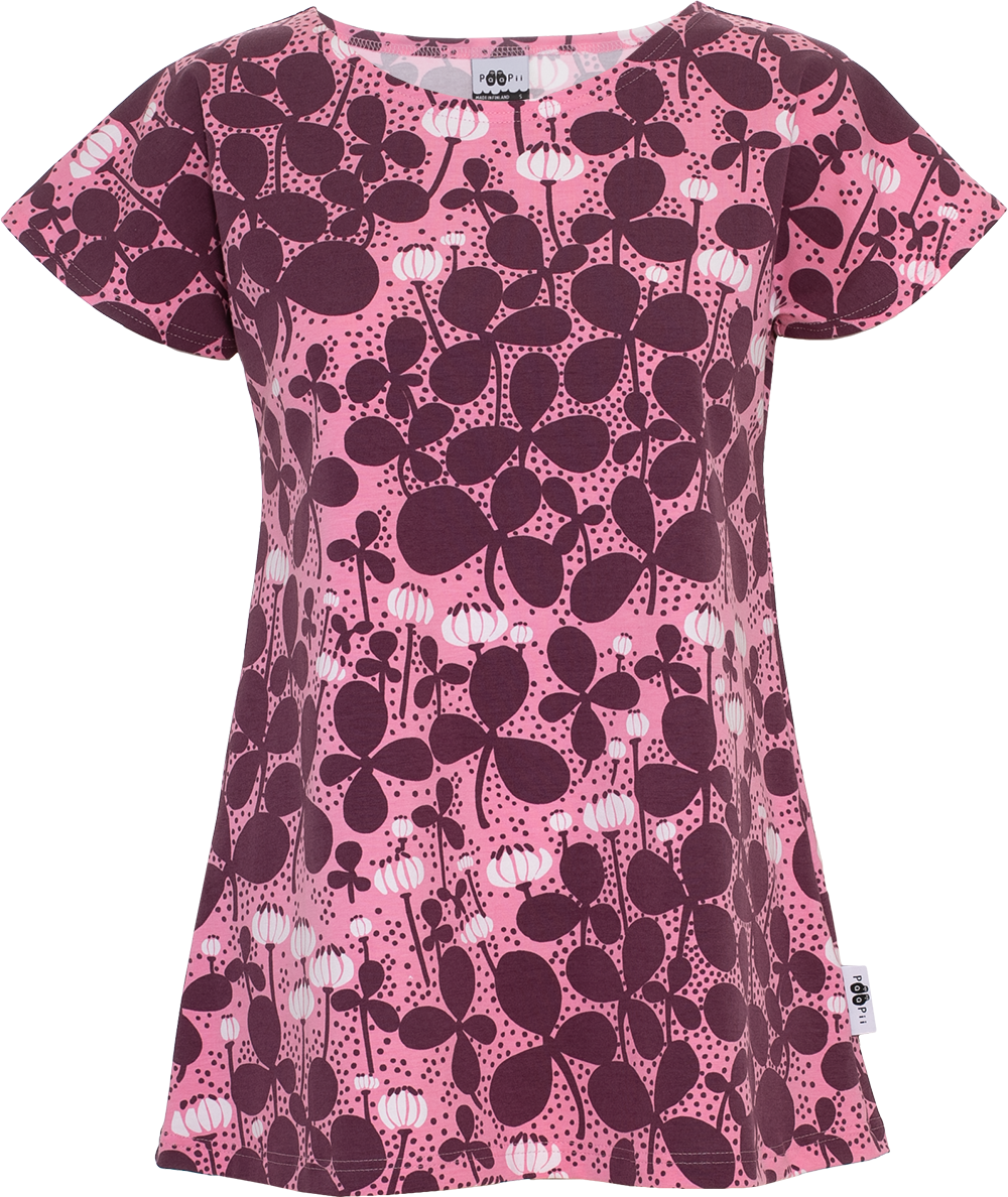 VUONO Shirt, Clover, Light Pink - Beetroot - PaaPii Design